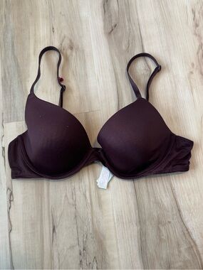 PINK Victoria's Secret T-Shirt Bra - Dark Brown